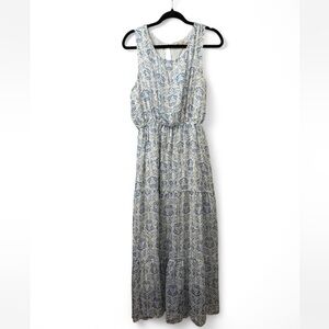 MADE IN ITALY, Laura Guidotti gorgeous Blue, white and yellow flowy dress